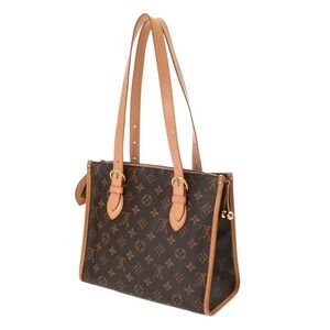 Louis Vuitton Brown Monogram Canvas Handbag Popincourt